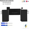 BATTERIA A2389 per Macbook Air 13" 2020 M1 modello A2337 pila di ricambio