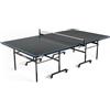 JOOLA Tavolo da ping pong professionale per esterni, J100A, in alluminio, resistente alle intemperie, pieghevole, 274 x 152,5 x 76 cm, colore: antracite/blu