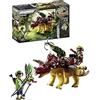 Playmobil (TG. Piccolo) Playmobil Dino Rise 71262 Triceratopo, dinosauro con armatura remo