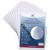 Habercrafts Fogli in acetato trasparente, resistente, 240 micron, extra spesso, in plastica, PVC, trasparente, trasparente, per rilegature protettive, stencil per incisione, artigianato (A3-10 fogli)
