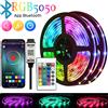STRISCIA LED SMD 5050 RGB BOBINA 1 - 30 METRI USB 5V E TELECOMANDO STRIP LED
