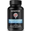 Kenofor Brain Booster Nootropics 120 Capsules Brain Memory Supplement Mental Focus