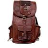 Fatto a mano Zaino in vera pelle di capra zaino unisex in vera pelle messenger borsa vintage
