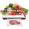 BEPER P102CON001 Macchina sottovuoto,Sigillatore Sottovuoto con 5 Sacchetti Sottovuoto, ABS, Duplice Funzionamento, Nastro Sigillante da 30 cm, Bianco/Grigio