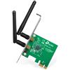 TP-LINK Scheda PCIe Wifi N 300Mbps tecnologia MIMO TP-Link TL-WN881N - TL-WN881ND