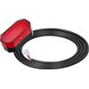 Avizar, Faro posteriore LED per Aovo, Aovopro, Miscooter e Zwheel, Nero / Rosso