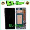 PER SAMSUNG DISPLAY LCD TFT FRAME PER SAMSUNG GALAXY S10 SM-G973F TOUCH SCREEN VETRO BIANCO