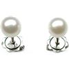 Damiani Orecchini Damiani Perle Japan 8,5mm 20011421 Earrings Oro Bianco Nuovi