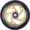 Centrano Unisex - adulto Longway Scorpion Scooter Roller Gold 110 mm
