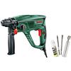 Bosch PBH 2100 RE Martello Elettropneumatico Universal + 2607019457 SDS-Plus Set