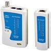 Melchioni MULTI TESTER PER CAVO RETE HL-203 MKC UTP STP RJ11 RJ45 BNC MULTITESTER VERIFICA