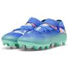 puma Scarpe calcio uomo fisse Puma Future Pro 7 plus FG/AG 108087-01 Blu-Celeste