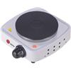 DIGIQUEST Mini fornello elettrico con piastra in ghisa FEL1P10, Ideale in viaggi