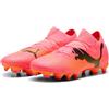 puma Scarpe calcio uomo fisse Puma Future Pro 7 FG/AG 107707-03 Arancione-Nera