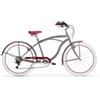 MBM BIKE 26 HONOLULU MBM 6 VELOCITA' UOMO VERDE MILITARE CRUISER CITY BIKE VINTAGE