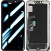 Relife, Schermo Hard OLED di ricambio per iPhone XS Max, Nero