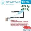 Universale FLAT FLEX TASTI VOLUME OPPO A74 5g A95 5g SWITCH CPH2197 CPH2263 PELM00