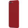 Clappio, Frame per iPhone 8 Plus con vetro posteriore di ricambio, Rosso