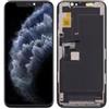 Universale LCD DISPLAY LTPS per APPLE iPhone 11 PRO FRAME TOUCHSCREEN SCHERMO NERO