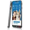 BRONDI AMICO SMARTPHONE S+B (NERO) - SMARTPHONE PER ANZIANI - TASTO SOS - TORCIA