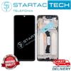 Universale LCD DISPLAY FRAME MINERALGREY per XIAOMI REDMI NOTE 8 PRO NERO SCHERMO M1906G7G