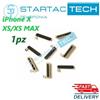 per Apple GRIGLIA RETINA ANTIPOLVERE EAR SPEAKER per iPhone X / Xs / Xs Max ALTOPARLANTE