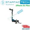 per Apple DOCK NERO CONNETTORE RICARICA per APPLE "IPHONE Xs Max" FLAT FLEX MICROFONO