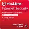 McAfee Internet Security 2026 1 PC / dispositivo 1 anno | inc. Antivirus ESD