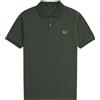 Fred Perry Polo Fred Perry da uomo, in cotone, vestibilità regular, colore Verde, modell...