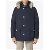 Woolrich Arctic Anorak Fur - Parka Con Pelliccia Blu - Taglia L Abbigliamento
