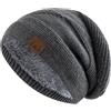 CAPPELLO INVERNALE UOMO DONNA BERRETTI FODERATI PELLICCIA CUFFIA ZUCCOTTO CALDO