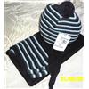 Made in Italy CUFFIA E SCIARPA NEONATO MISTO LANA MADE IN ITALY