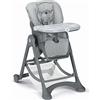 Cam Seggiolone Pappa 6-36 Mesi Reclinabile con Ruote Grigio Teddy - Campione Cam