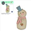 sizzix fustella fustelle big shot sizzix bigz pupazzo di neve natale per feltro eva