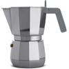 ALESSI CAFFETTIERA ESPRESSO 9 TAZZE IN ALLUMINIO ADATTA PER INDUZIONE - MOKA