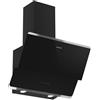 Silverline Cappa Aspirante/Filtrante a Parete 60 cm B Nero 3490.6.733.01 OSLO SILVERLINE