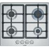 Bosch Piano cottura a gas Bosch Serie 4 PGP6B5B90 60 cm Acciaio inox 4 Fuochi