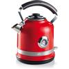 Ariete Bollitore Elettrico Moderna Rosso Acciaio Termometro Autospegimento 1.7L