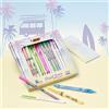 BIC Pastel Dream Kit, 16 accessori penne, pennarelli, evidenziatori
