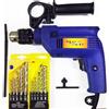 TrAdE Shop Traesio TRAPANO A PERCUSSIONE ELETTRICO 500W INCLUSO 2SET DI PUNTE PER METALLO E CEMENTO
