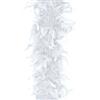 Acctim Boa in Piume per Travestimenti, Bianco 180 cm, 45 grammi