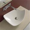 Scarabeo Lavabo appoggio Kong 50 in ceramica Scarabeo Ceramica