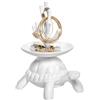 Qeeboo, Turtle Carry XS Jewelry Tree, Portagioie 27cm, Plastica