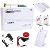 Kit antifurto casa allarme combinatore gsm centralina wireless da cellulare sms