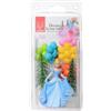 Fatto a mano Kit Decorazione Torta Cenerentola, Principesse Disney, Kit 3pz + 1 personaggio