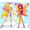 Partylandia Cialda In Ostia Torta Angel'S Friends Winx Decorazioni Dischi Commestibile Feste