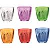 GUZZINI SET 6 BICCHIERI ACQUA 35 CL IN PLASTICA RESISTENTE AGLI URTI - AQUA