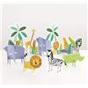 Acctim Kit 5 pz Decorazioni per Feste a Tema Animali giungla Compleanni ed Eventi