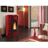 Nordica-Extraflame NORDICA EXTRAFLAME TERMOSTUFA PELLET VENTILATA 18.1KW ISIDE IDRO H15 BORDEAUX