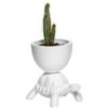 Qeeboo, Turtle Carry XS Planter. Portavaso 25cm, Plastica